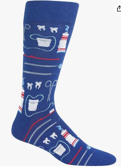 Men's Dentist Crew Socks