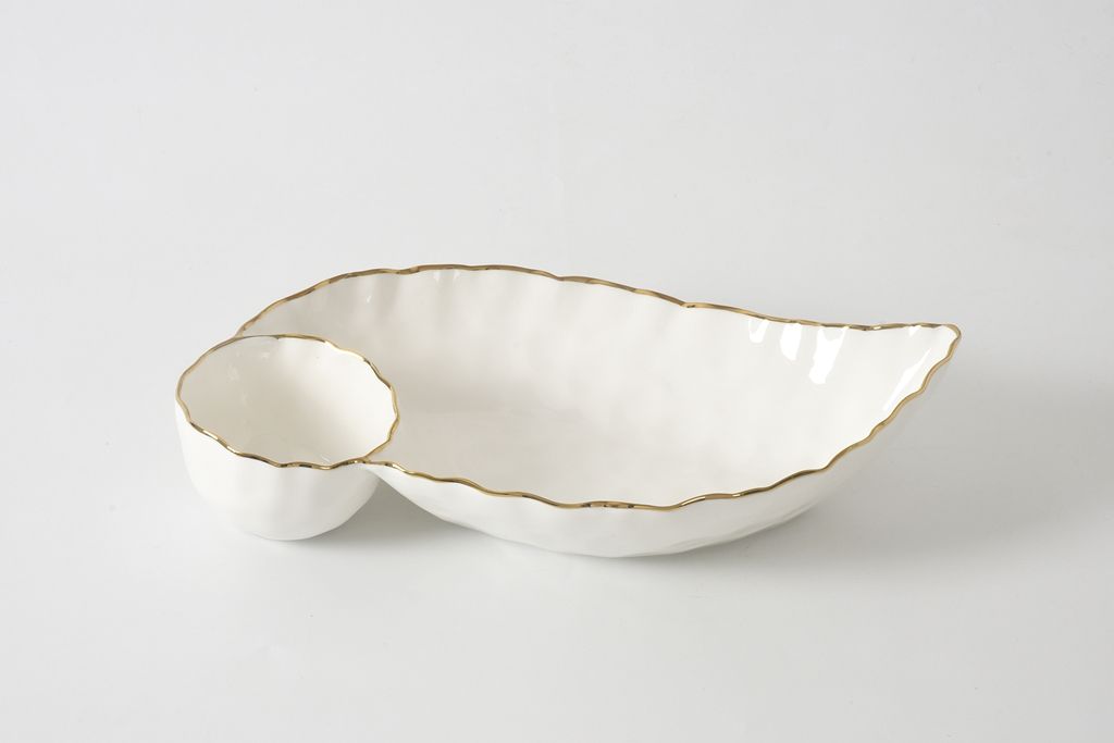 PAMPA BAY CHIP AND DIP BOWL