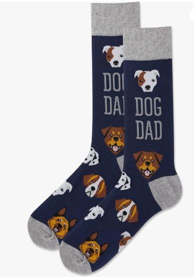 Men's Dog Dad Crew Socks
