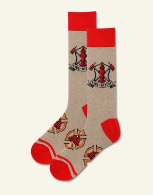 Men's Firefighter Crew Socks