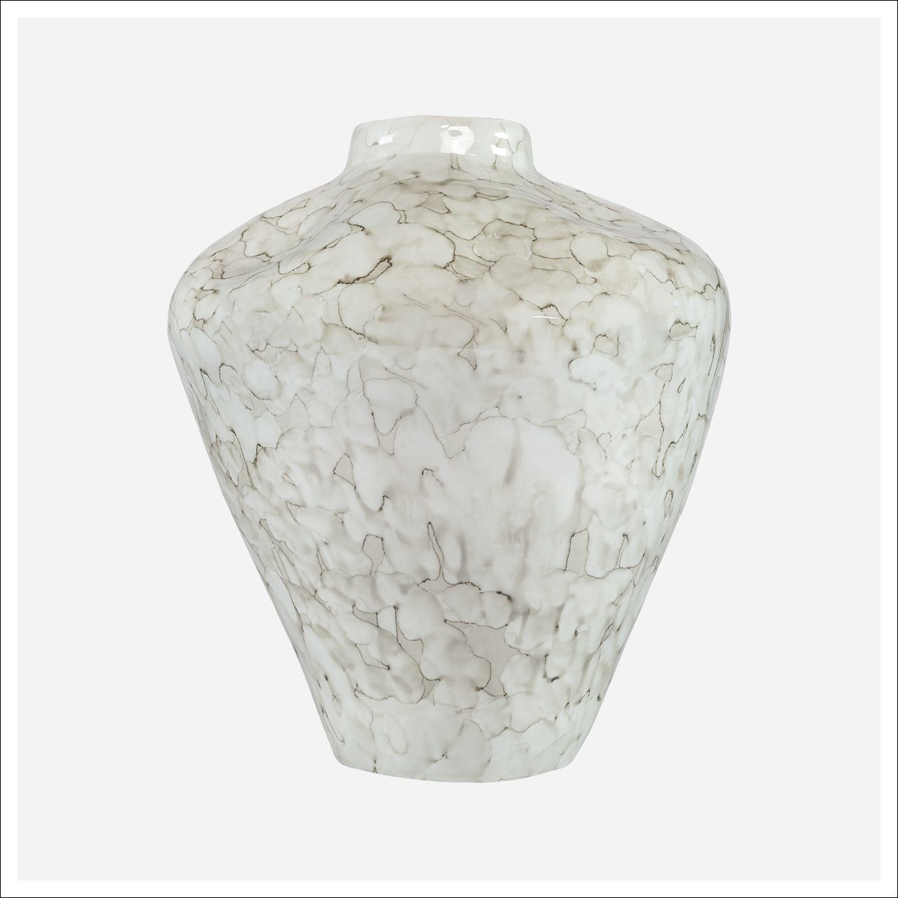 Franchelo Tall Vase Marble