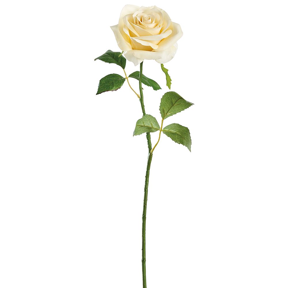 21.5"REAL TOUCH ROSE SPRAY YE