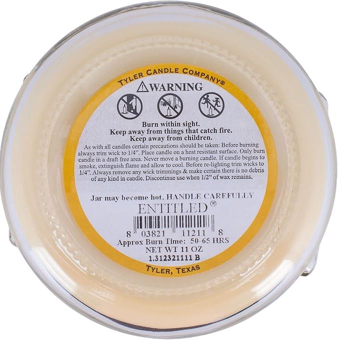 11 OZ ENTITLED CANDLE