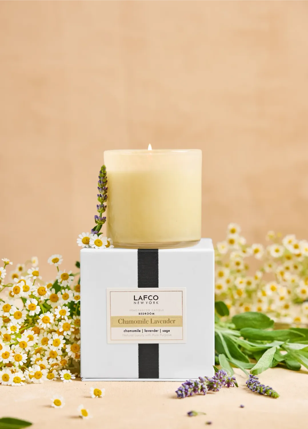 6.5 oz Chamomile Lavender Classic Candle - Master Bedroom