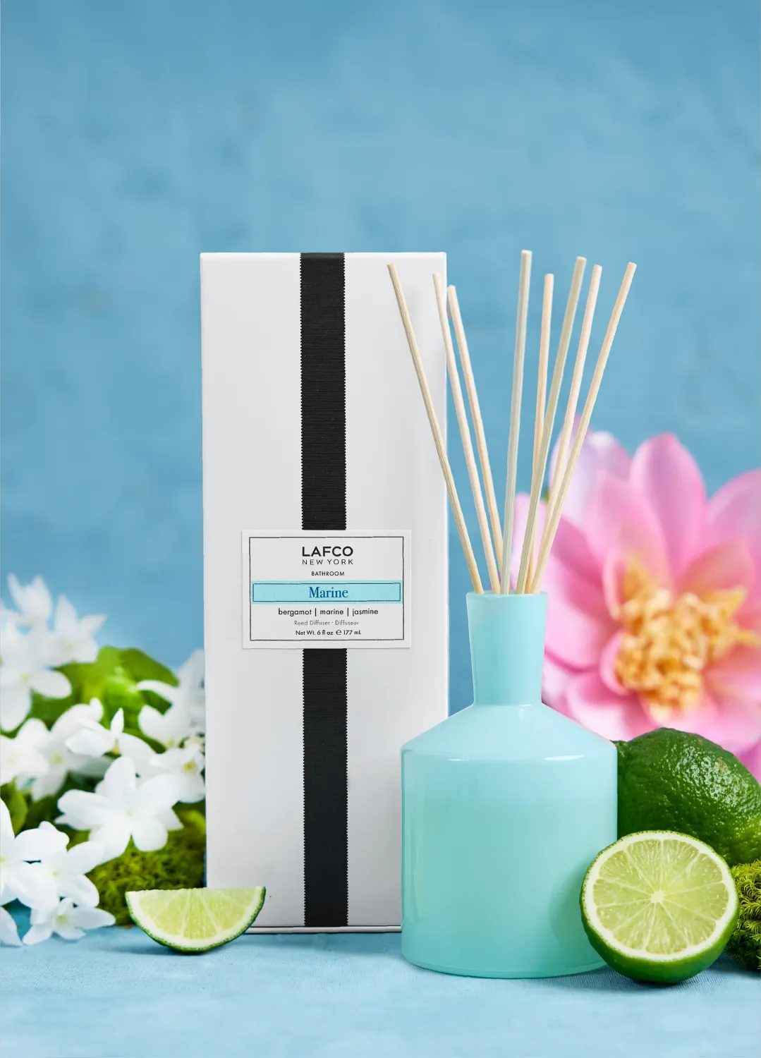 6.0oz Marine Classic Reed Diffuser - Bathroom