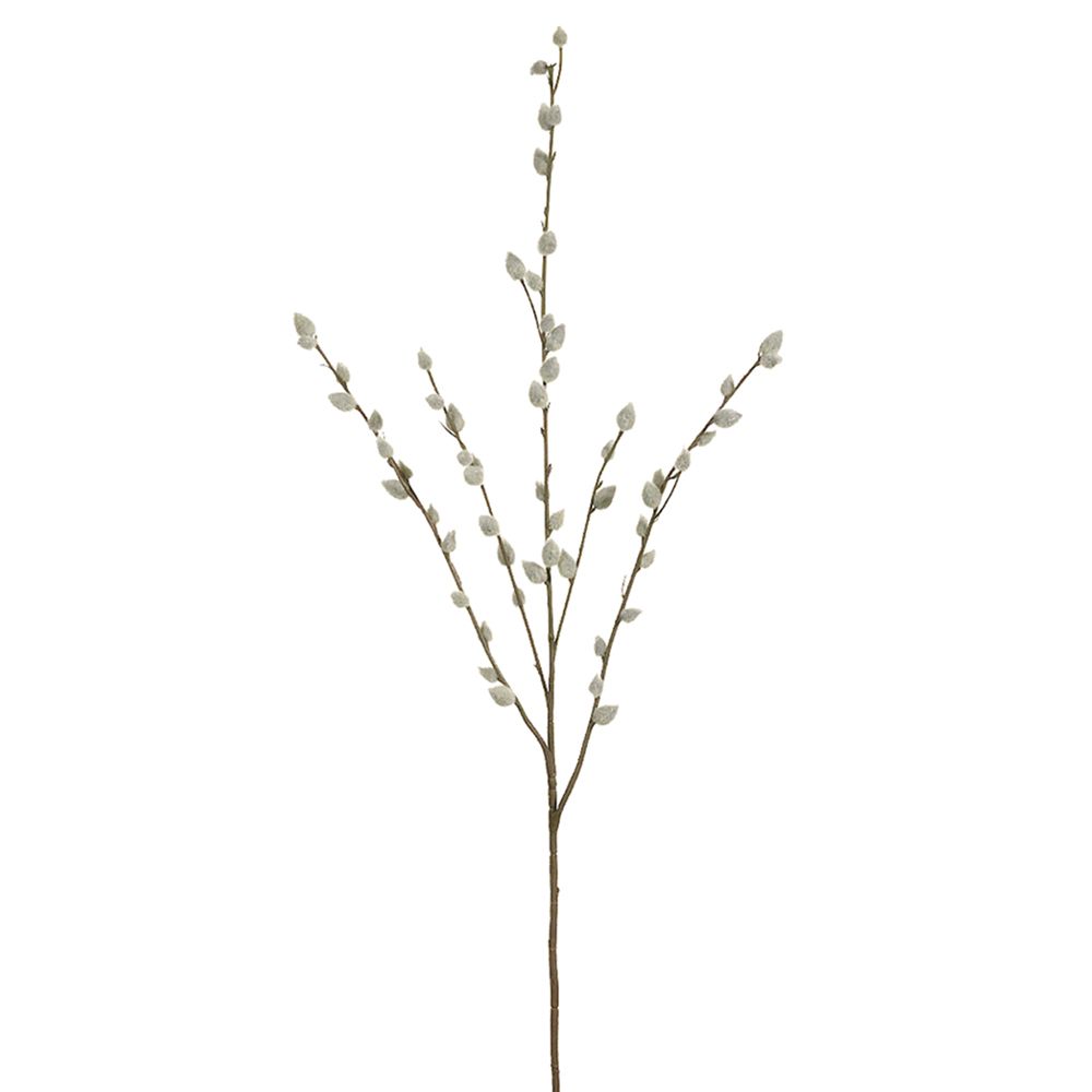 31"PUSSY WILLOW SPRAY GY