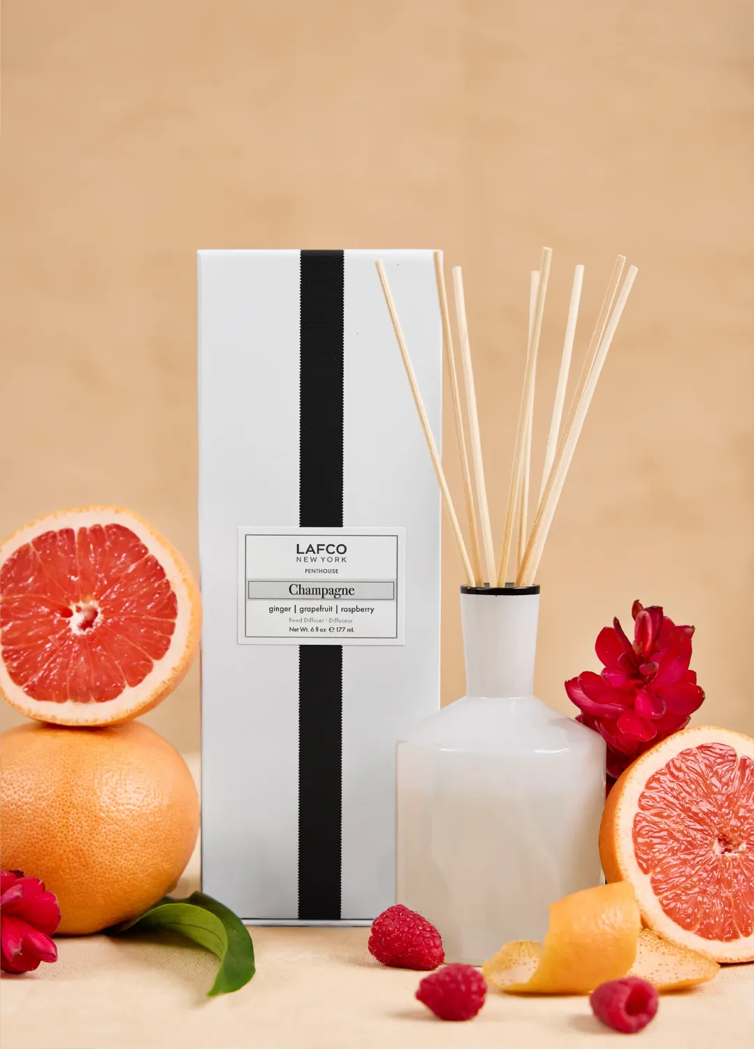 6.0oz Champagne Classic Reed Diffuser - Penthouse