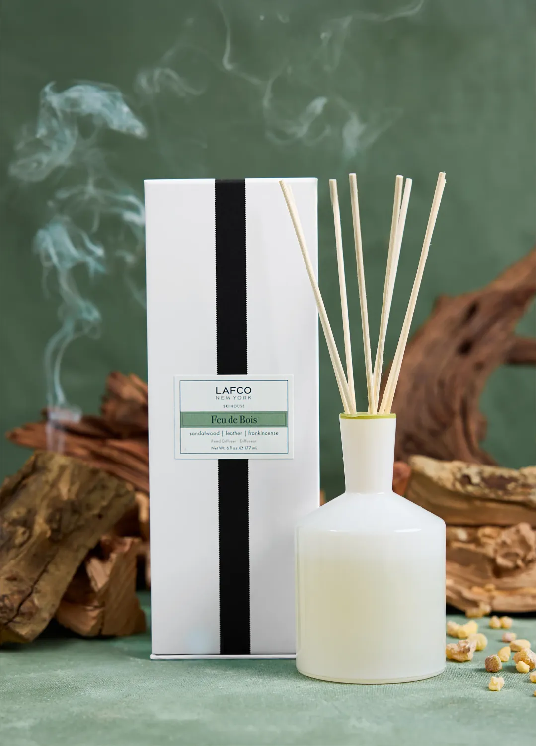 6.0oz Feu de Bois Classic Reed Diffuser - Ski House