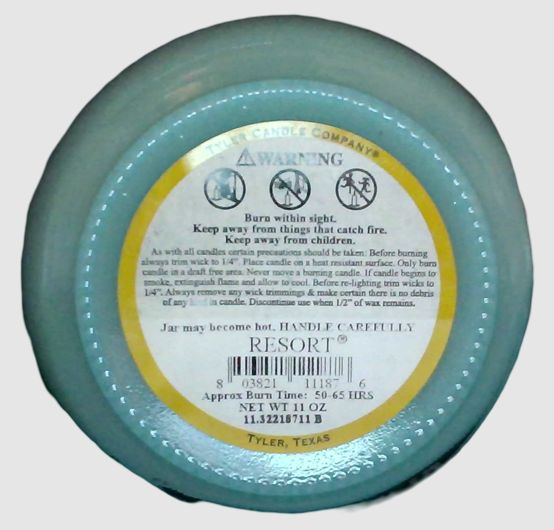 11 OZ RESORT CANDLE
