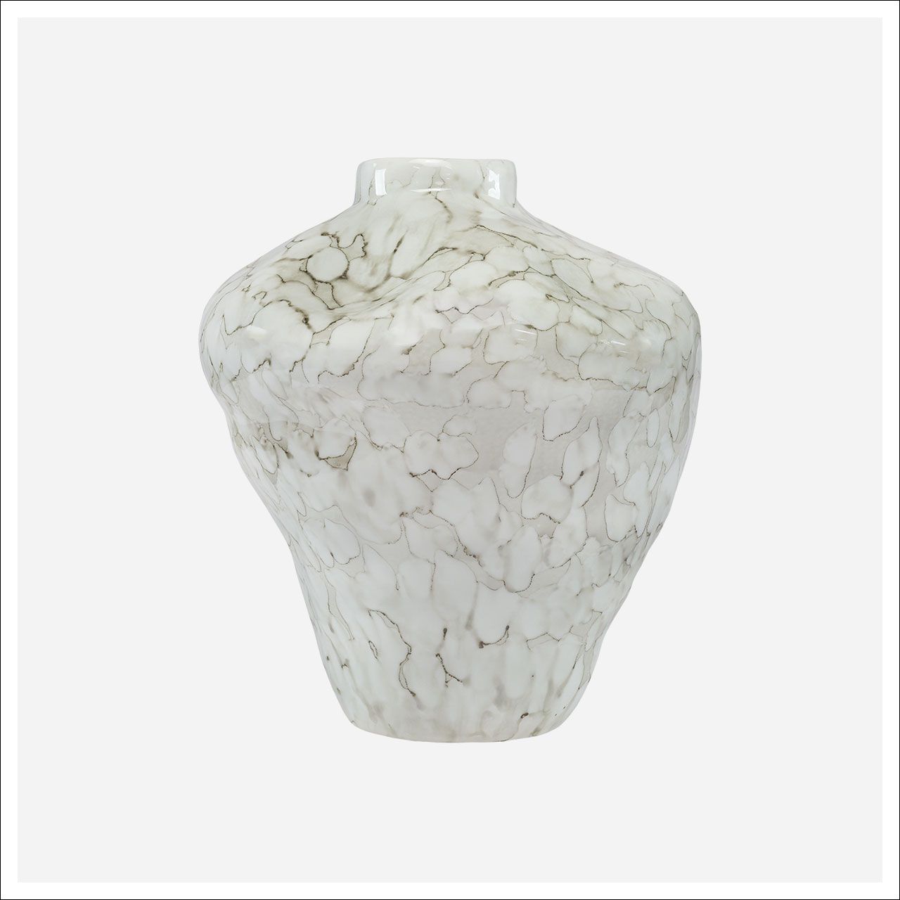 Franchelo Short Vase Marble