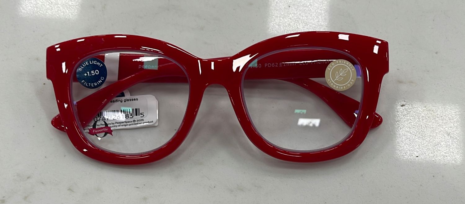 PEEPERS CENTER STAGE RED PEEPERS