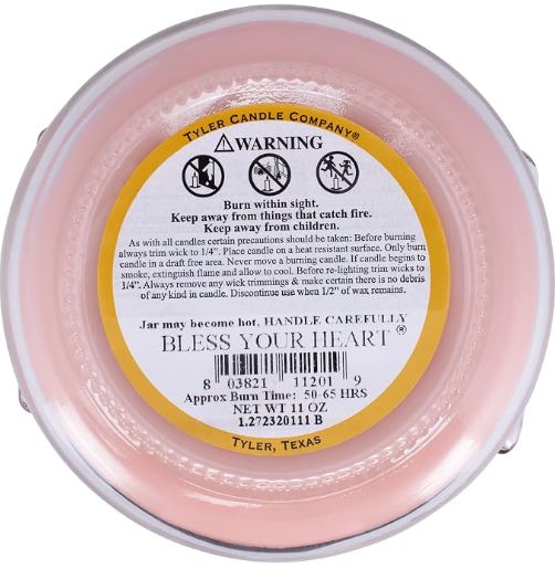 11 OZ BLESS YOUR HEART CANDLE