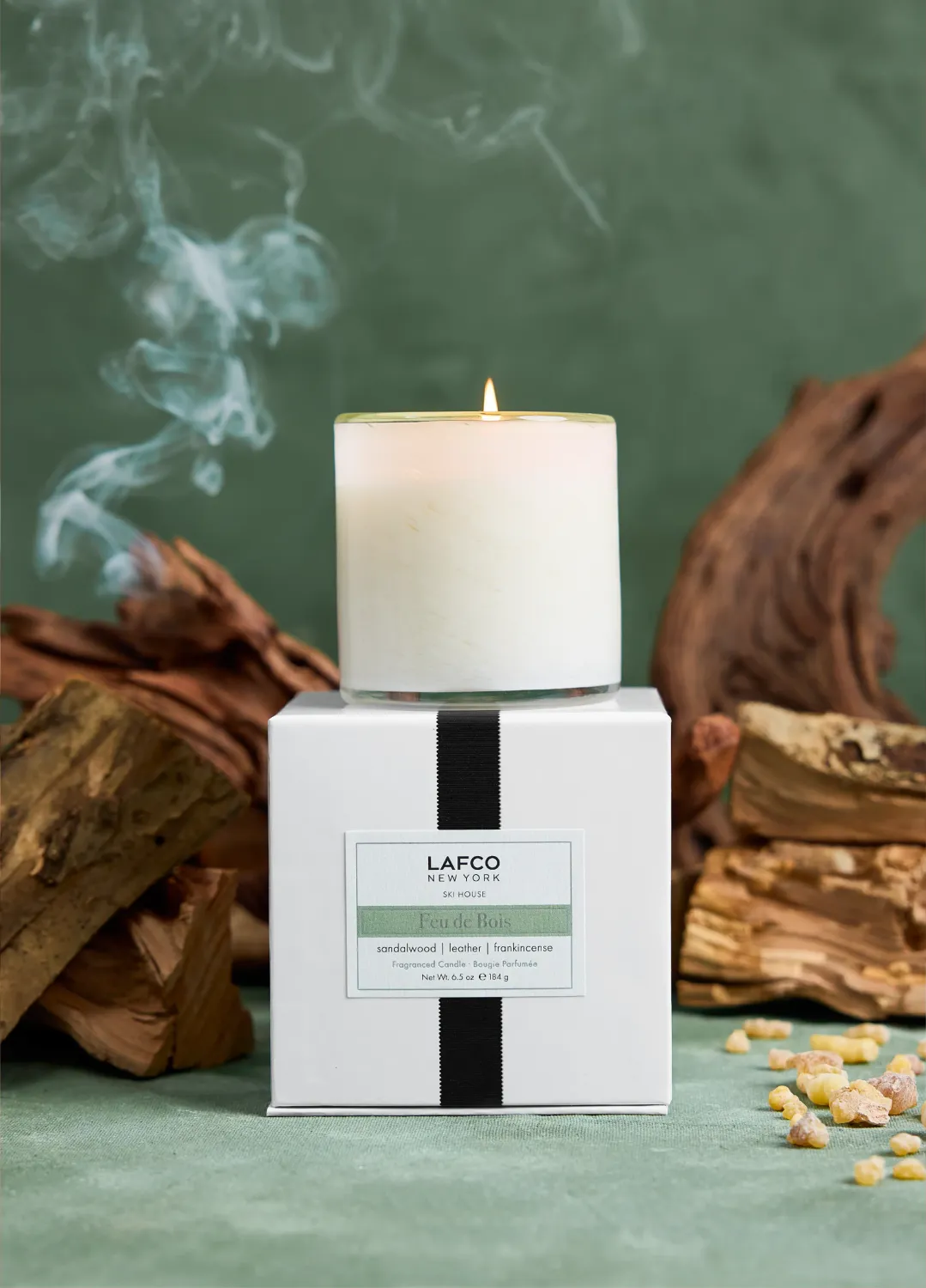 6.5 oz Feu De Bois Classic Candle - Ski House