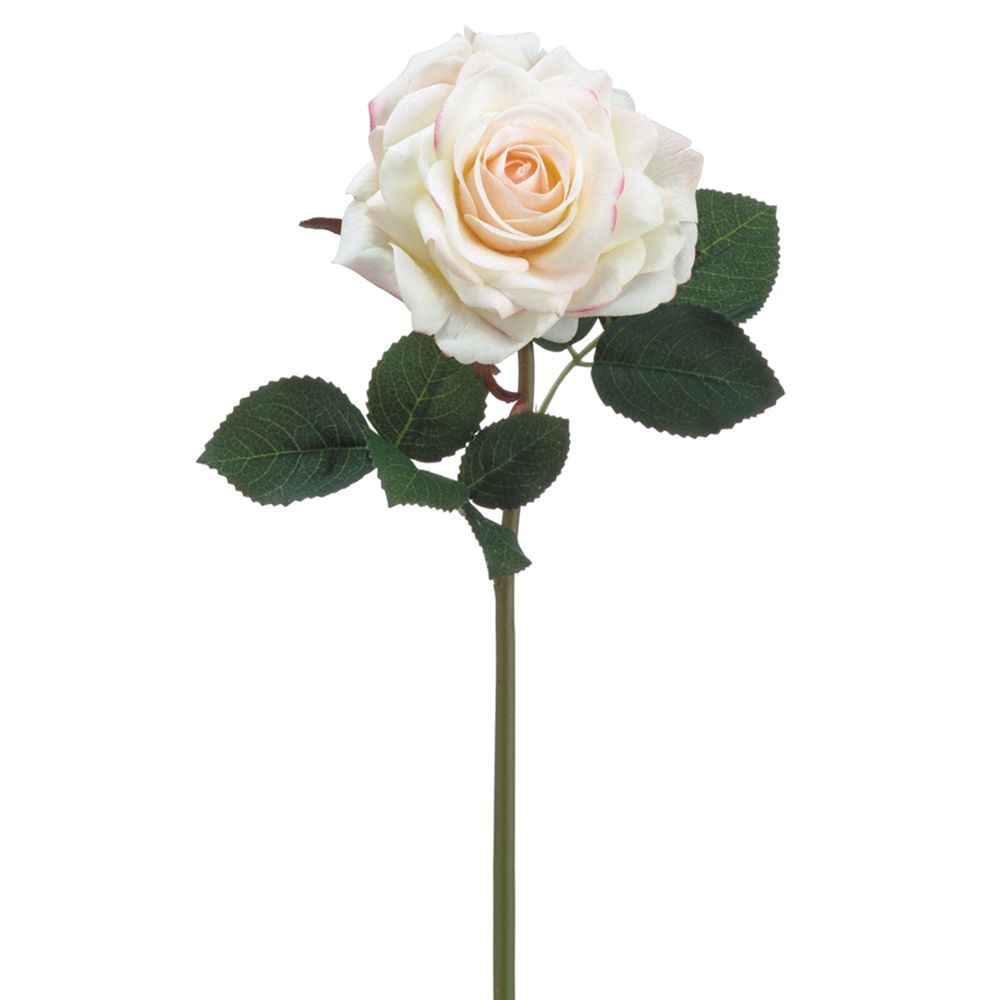 12"REAL TOUCH ROSE SPRAY CR/PK
