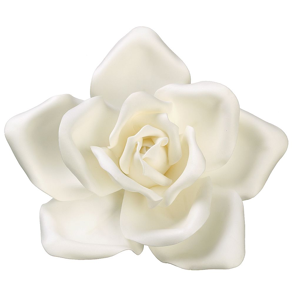9.5"ROSE HANGING FLOWER HEAD