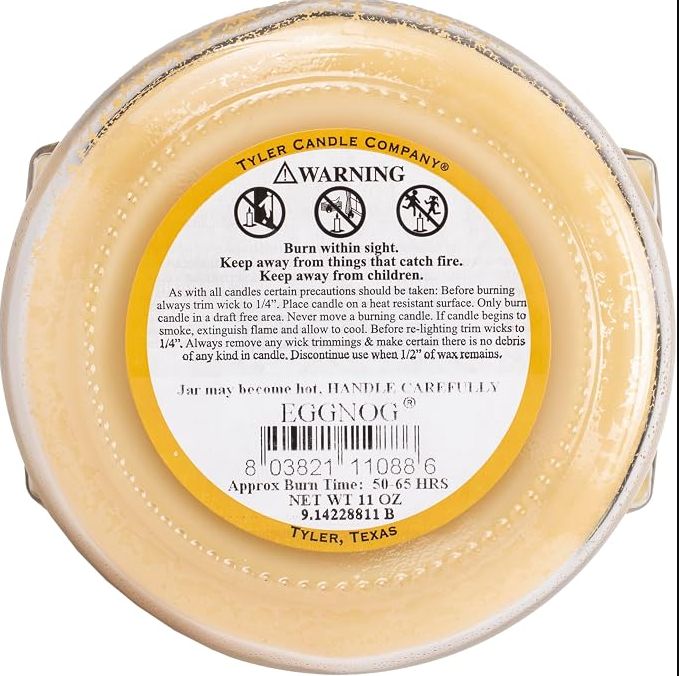 11 OZ EGGNOG CANDLE