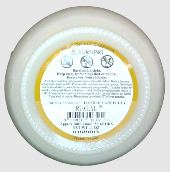 11 OZ REGAL CANDLE