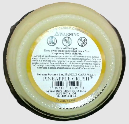 11 OZ PINEAPPLE CRUSH CANDLE