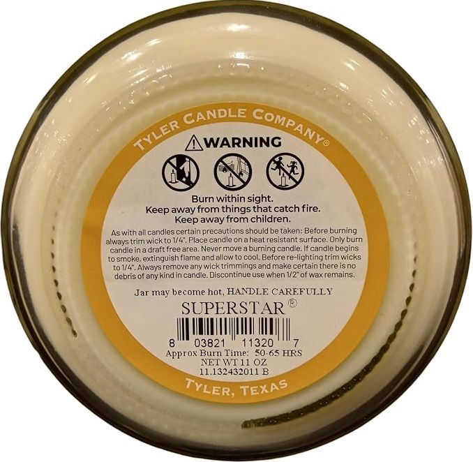11 OZ SUPERSTAR CANDLE