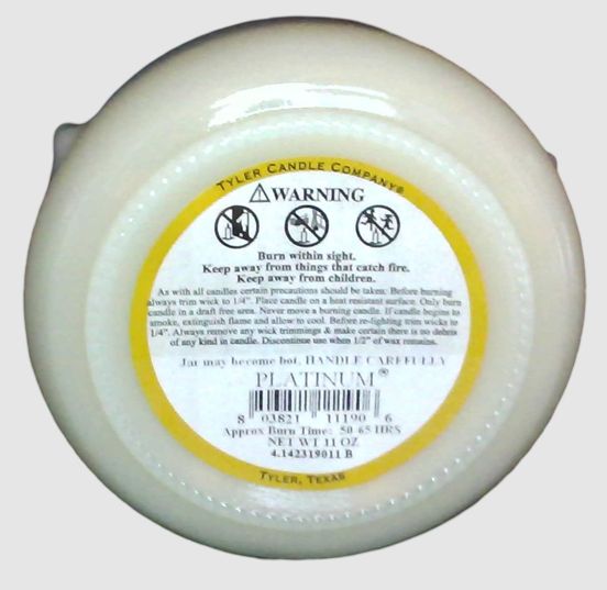 11 OZ PLATINUM CANDLE