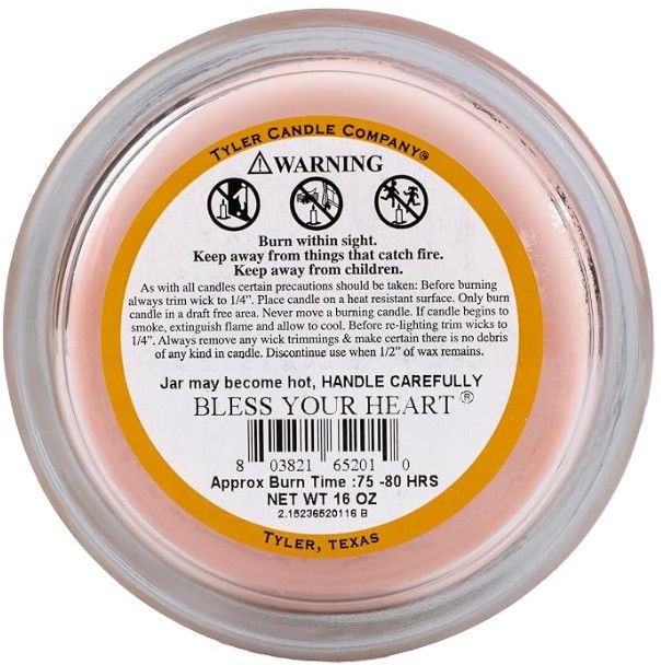 16OZ BLESS YOUR HEART STATURE CANDLE