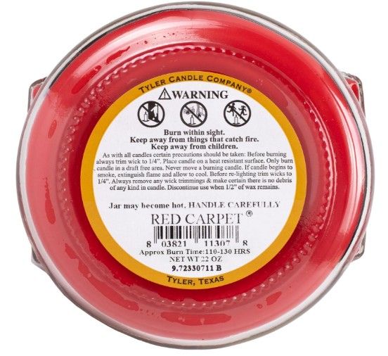 22 OZ RED CARPET CANDLE