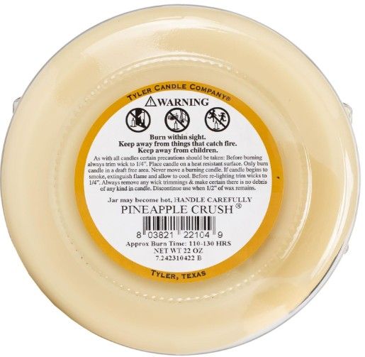 22 OZ PINEAPPLE CRUSH CANDLE