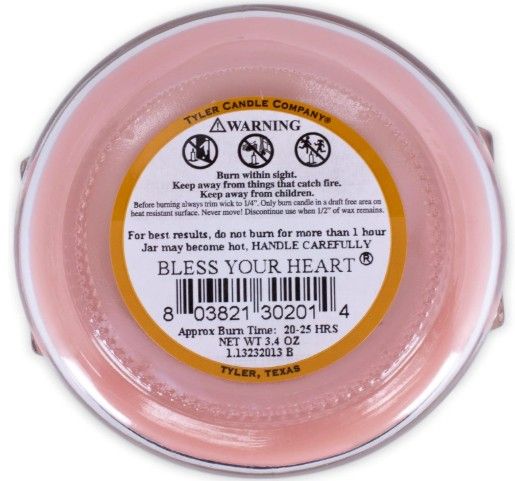 3 OZ BLESS YOUR HEART CANDLE