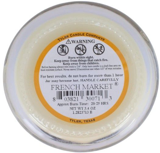 3.4 OZ FRENCH MARKET CANDLE