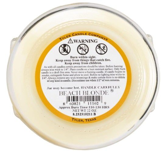22 OZ BEACH BLONDE CANDLE