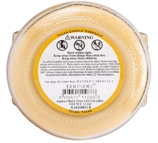 22 OZ EGGNOG CANDLE