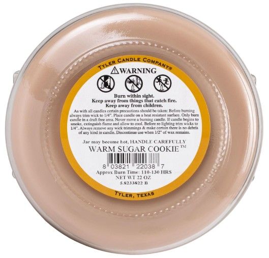 22 OZ WARM SUGAR COOKIE CANDLE