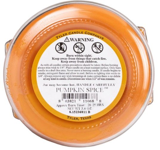 3 OZ PUMPKIN SPICE CANDLE