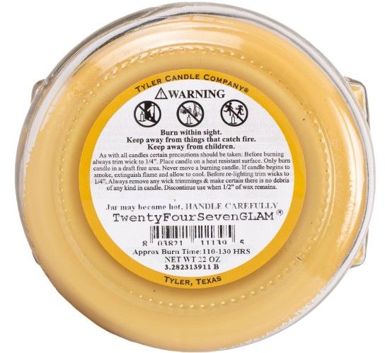 22 OZ TWENTYFOURSEVEN GLAM CANDLE