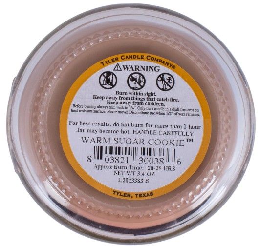 3 OZ WARM SUGAR COOKIE CANDLE