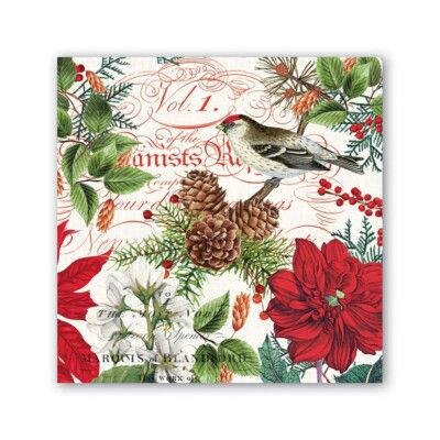 Merry &amp; Bright Cocktail Napkin