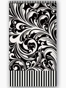 Black Florentine Hostess Napkin