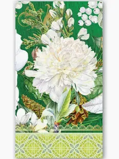 Winter Blooms Hostess Napkin