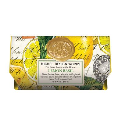 Lemon Basil Large Soap Bar
