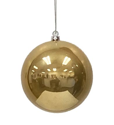 100MM PEARL SHATPF BALL BX4 BURNISHED GOLD