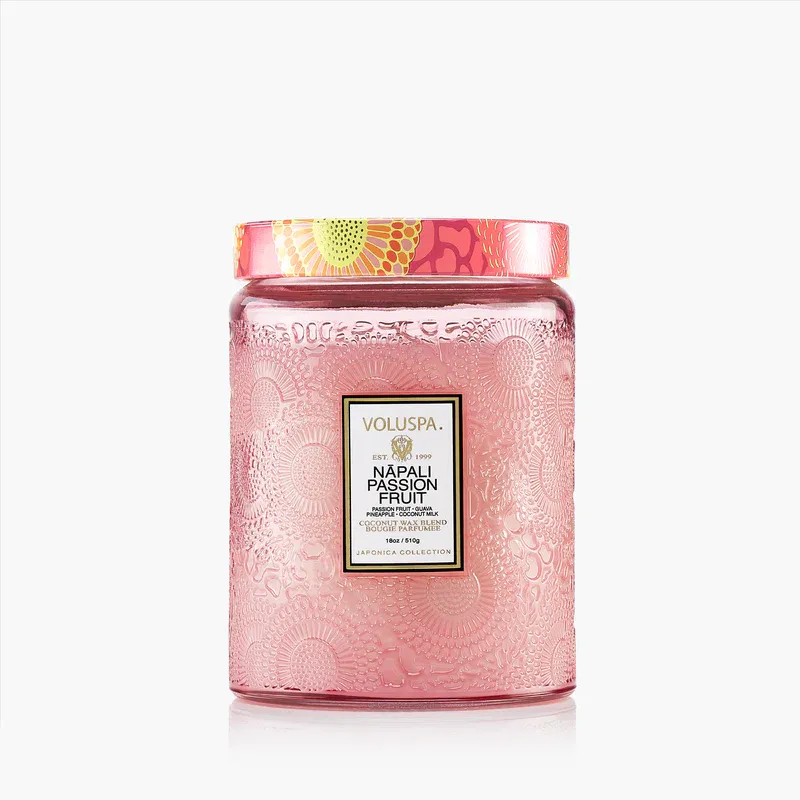18OZ NAPALI PASSION FRUIT LARGE JAR CANDLE