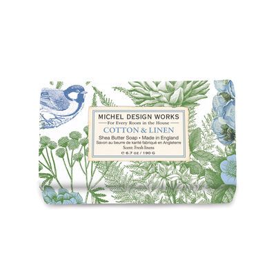 Cotton &amp; Linen Medium Bath Soap