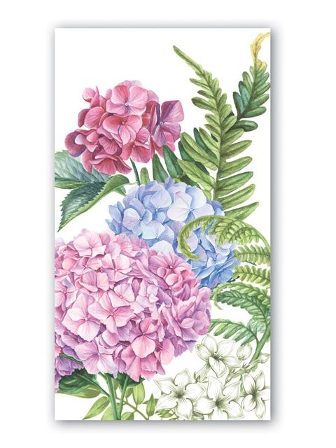 Wild Hydrangea Hostess Napkin