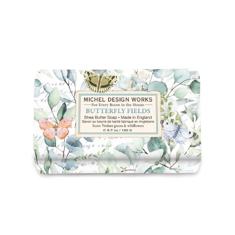 Butterfly Fields Large Bath Soap Bar