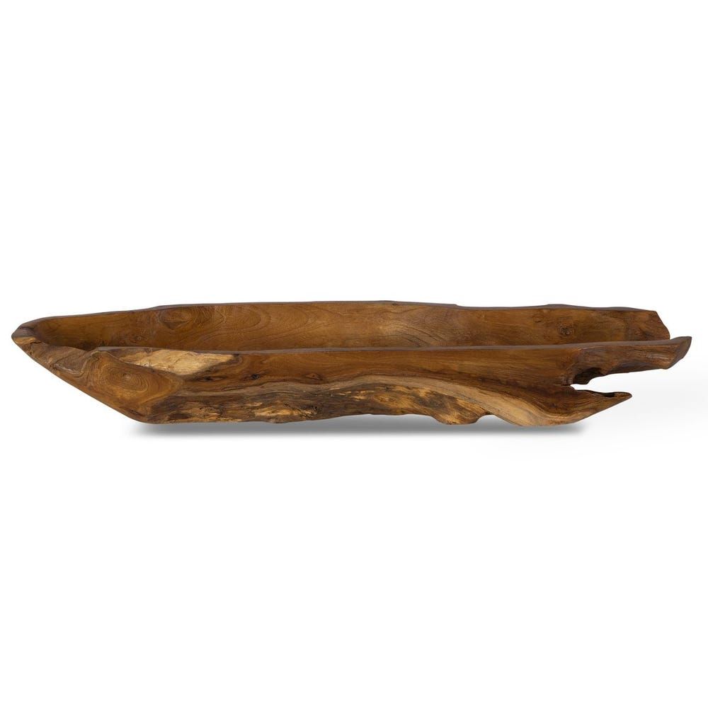TEAK LEAF OUTDOOR BOWL