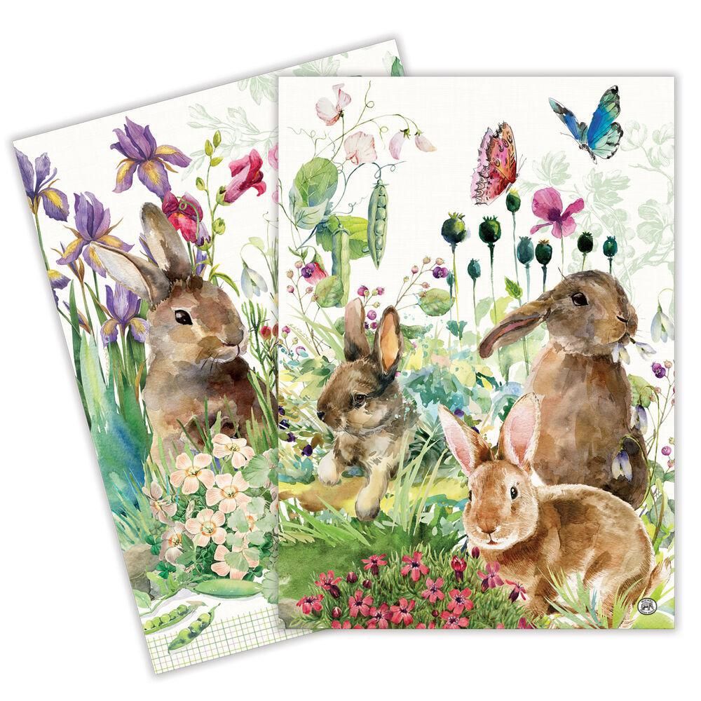 Bunny Meadow Kitchen Towel Set