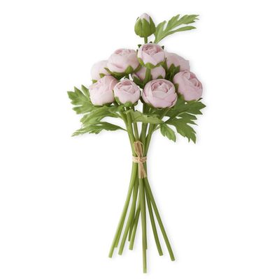 15" PINK REAL TOUCH RANUNCULUS BUNDLE
