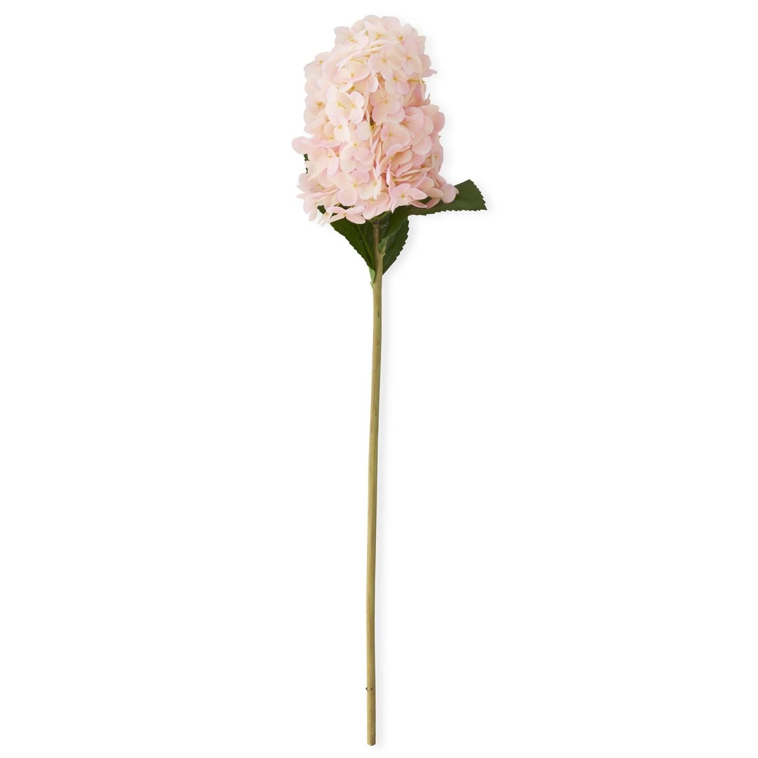 28" LIGHT PEACH REAL TOUCH CONE HYDRANGEA STEM