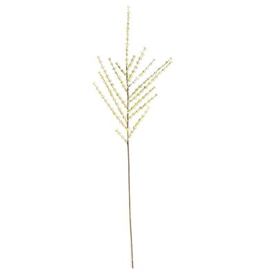 56 Inch Cream Mini Berry Branch Stem