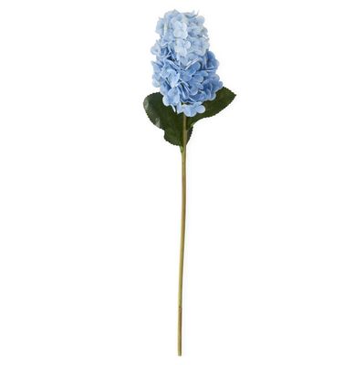 28" BLUE REAL TOUCH CONE HYDRANGEA STEM